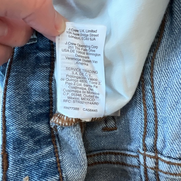 Madewell Classic Straight Leg Cropped Jean, Peralta Light Blue Wash, 24 - Picture 10 of 13